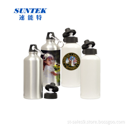 500ml Sublimation Blank Aluminum Sport Drinking Bottle